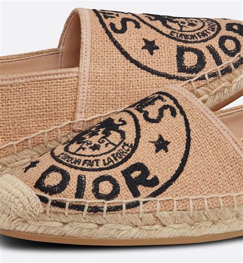 espadrillas dior donna|dior granville espadrille shoes.